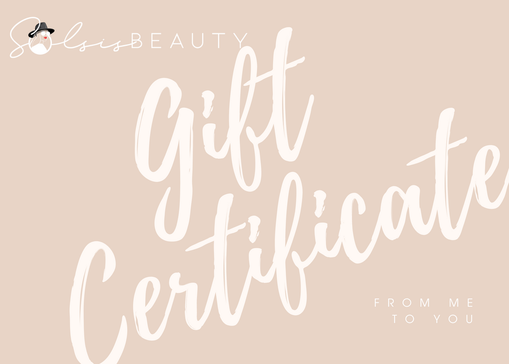 Solsis Beauty Gift Card
